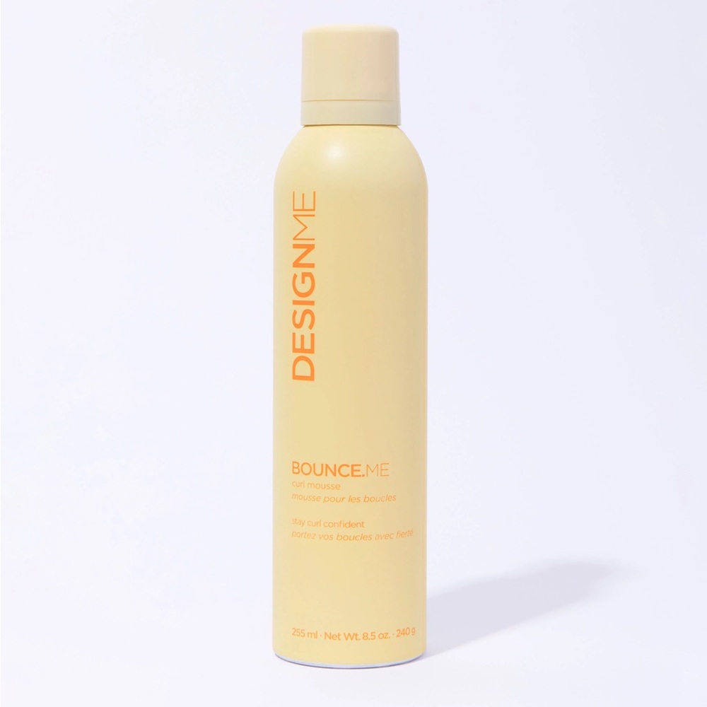 DesignME Bounce.Me Curl Mousse 8.5 oz Full Size CGM Approved Frizz Control